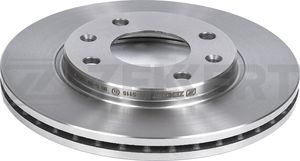 Тормозной диск Zekkert передний для Citroen Saxo 1996-2004. Артикул BS-5115