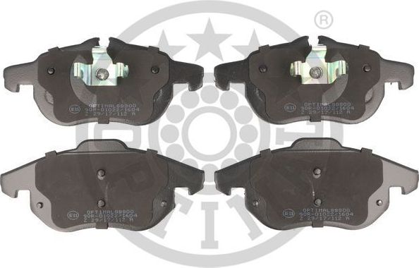 Тормозные колодки Optimal передние для Opel Signum I 2003-2008. Артикул 88800
