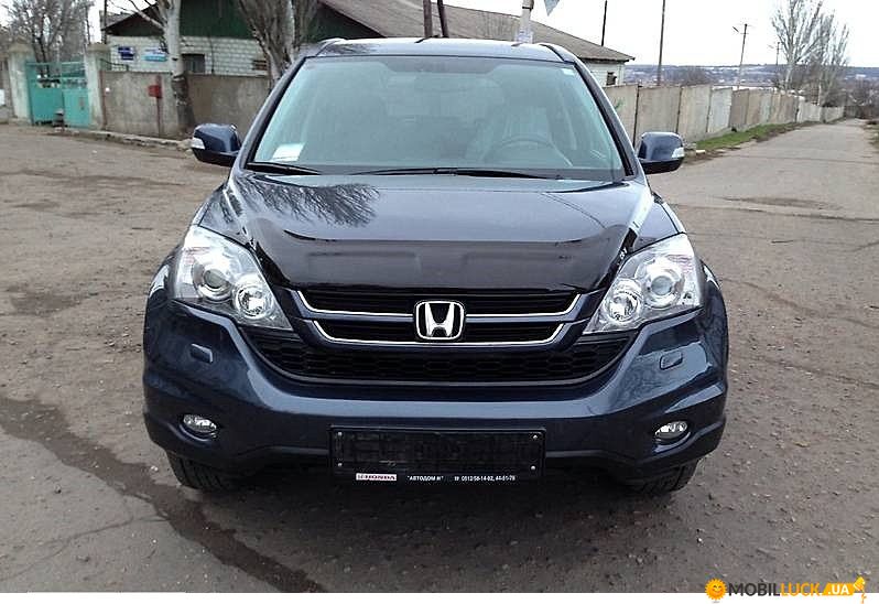 Дефлектор SIM для капота Honda CR-V III 2010-2012. Артикул SHOCRV1012