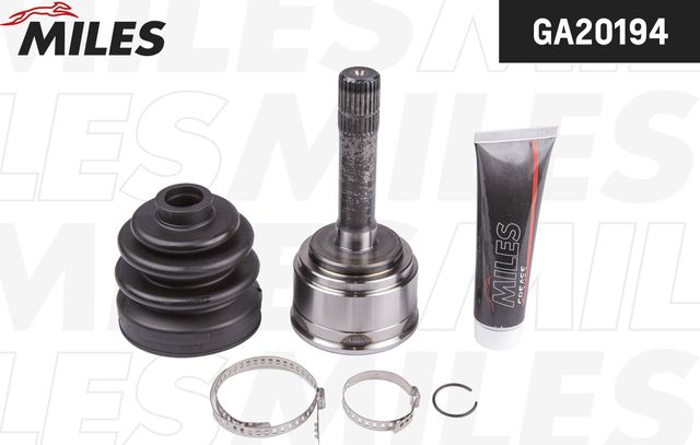 Шрус наружный (граната) Miles передний для Kia Retona I 1999-2001. Артикул GA20194