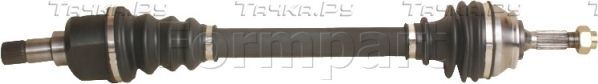 Полуось (привод в сборе, приводной вал) Formpart передняя левая для Peugeot 301 I 2012-2026. Артикул 21380055/S