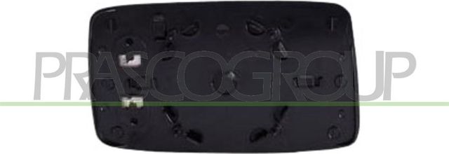 Зеркальное стекло бокового зеркала Prasco. Артикул VG0327504
