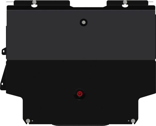 Защита Шериф (1,8 мм) для картера и КПП Geely Emgrand 7 2018-2020. Артикул 28.4274