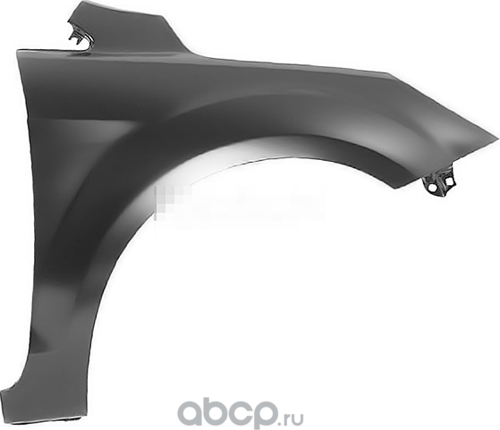 Крыло переднее правое ford focus ii, da 01.08 - 12.10 (Polcar). Артикул 320502