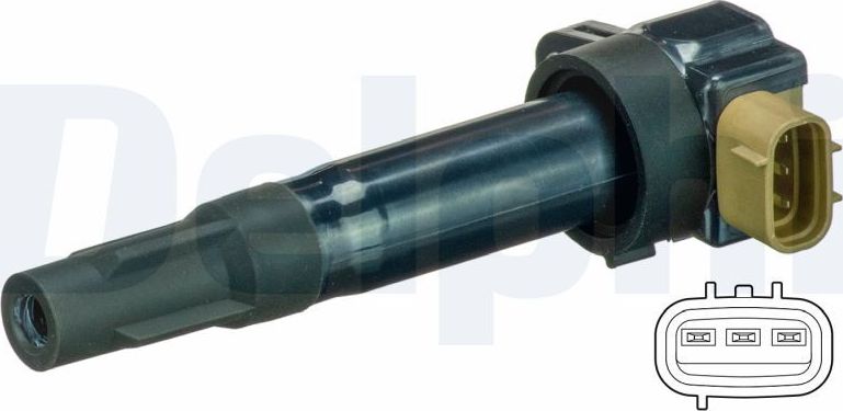 Катушка зажигания Delphi. Артикул GN10791-12B1