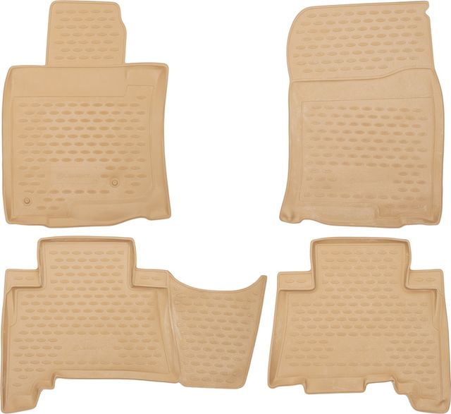 Коврики Element для салона Toyota Land Cruiser Prado 150 5-мест. 2009-2013 БЕЖЕВЫЕ. Артикул NLC.48.28.212k