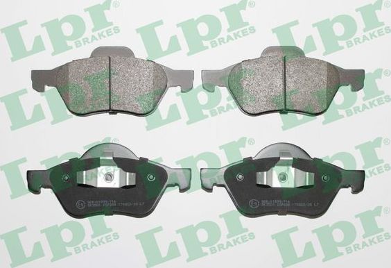 Тормозные колодки LPR. Артикул 05P898