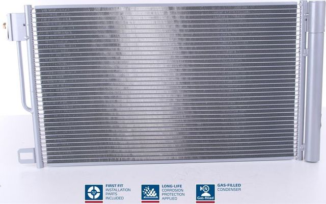 Радиатор кондиционера (конденсатор) Nissens (алюминий) для Alfa Romeo Giulietta III 2010-2026. Артикул 94973