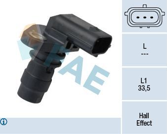 Датчик положения распредвала FAE для Volvo C70 I 1998-2005. Артикул 79367