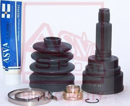 Шрус наружный (граната) Asva передний для Mazda Xedos 6 1994-1999. Артикул MZ-31