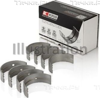 Вкладыши коренные King. Артикул MB4510CP0.5