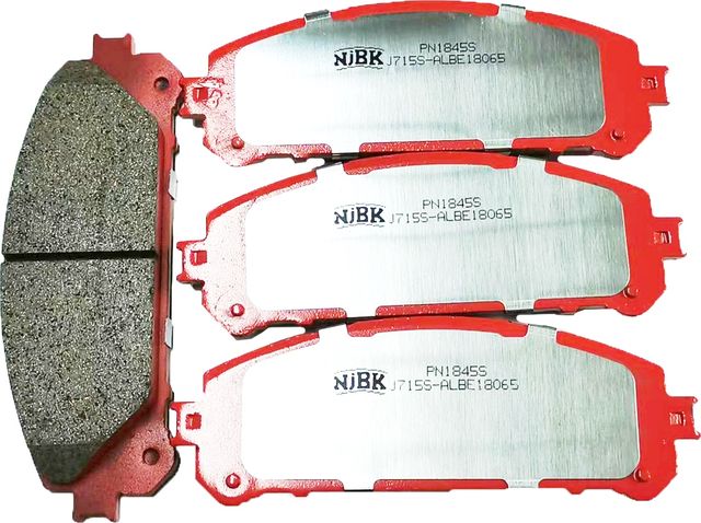 Тормозные колодки NiBK передние для Lexus NX I 2014-2026. Артикул PN1845S