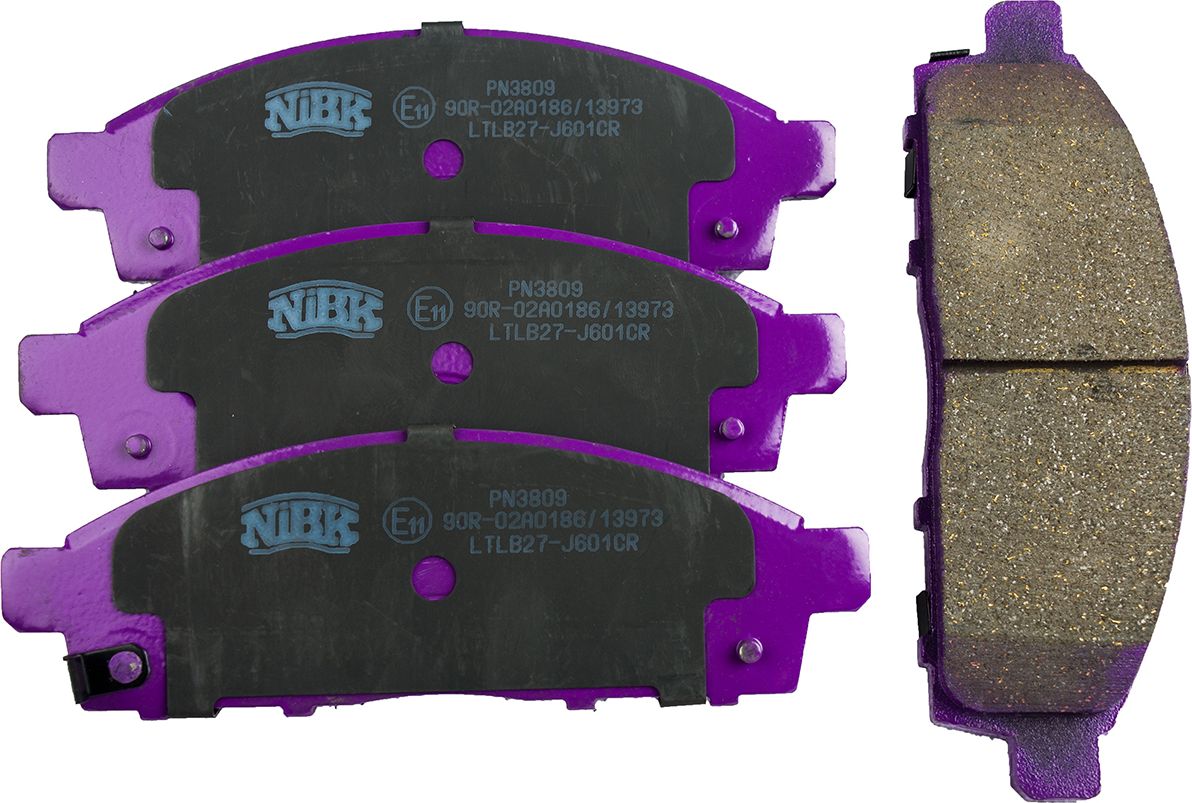 Тормозные колодки NiBK передние для Fiat Fullback I 2016-2026. Артикул PN3809