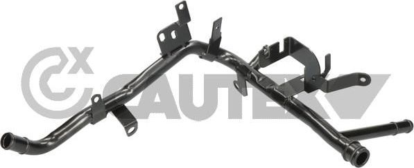 Патрубок радиатора (системы охлаждения) Cautex (Металл) для Audi A3 I (8L) 1996-2003. Артикул 955312