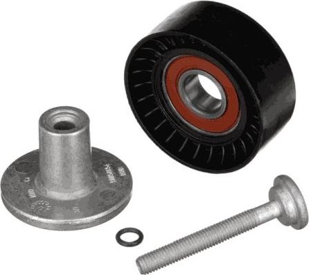 Направляющий (ведущий) ролик приводного поликлинового ремня Gates (полимерный материал). Артикул T36850