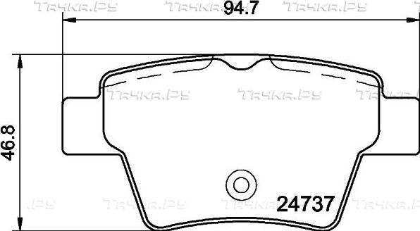 Тормозные колодки Hella Pagid. Артикул 8DB 355 013-851
