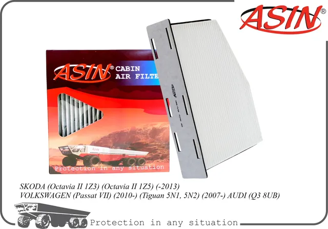 Фильтр салонный (Asin). Артикул ASINFC2743