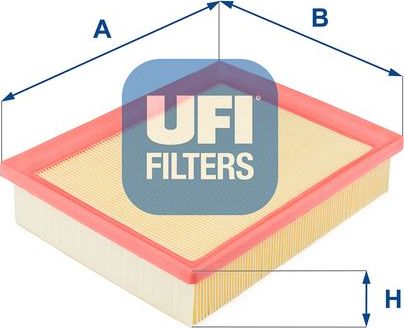 Воздушный фильтр UFI. Артикул 30.098.00