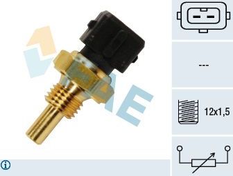 Датчик температуры охлаждающей жидкости FAE. Артикул 33065