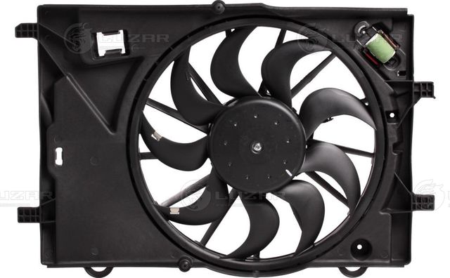 Вентилятор радиатора двигателя Luzar для Chevrolet Aveo II 2011-2015. Артикул LFK 0595