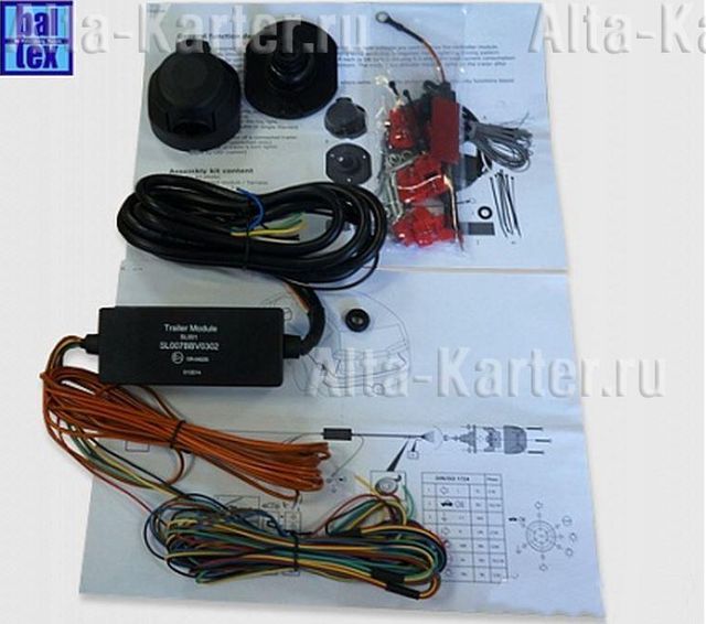 Универсальная электрика Baltex с блоком согласования 7-полюсная. Артикул SL-005-BBMODULE