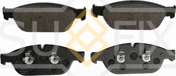 Колодки тормозные передние (Sufix). Артикул SX1036