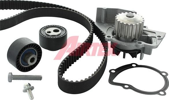 Помпа (водяной насос) с комплектом ремня ГРМ Airtex для Citroen C8 I 2002-2014. Артикул WPK-1580R03