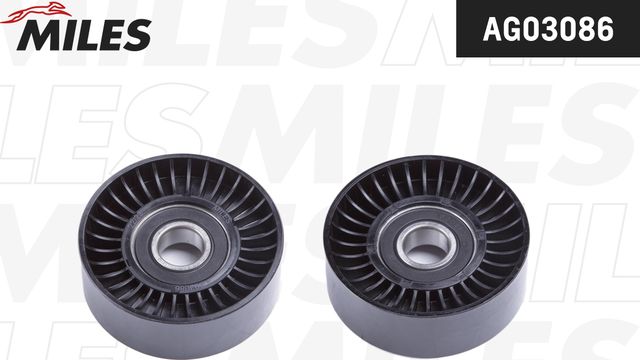 Натяжной ролик (натяжитель) приводного ремня Miles. Артикул AG03086