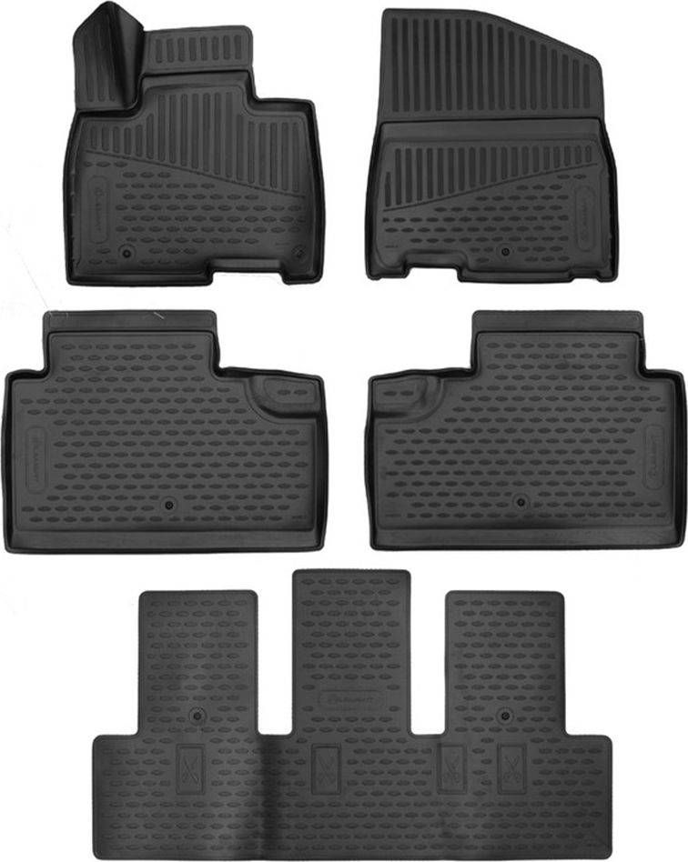 Коврики 3D Element для салона Kia Carnival IV (Premium, кроссвэн) 2020-2026. Артикул ELEMENT3DAN0023210