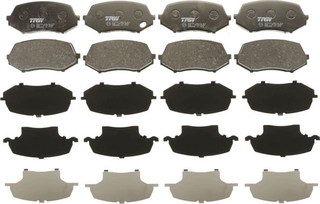 Тормозные колодки TRW передние для Mitsubishi Canter VI (FE5, FE6) 2001-2026. Артикул GDB3486