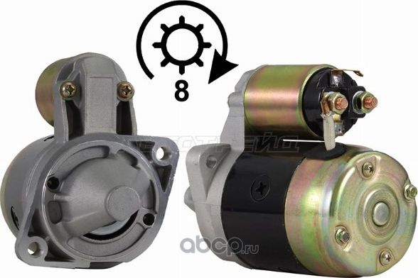 Стартер MITSUBISHI CHARIOTETERNAGALANTSIGMALAN (SAT). Артикул ST640071