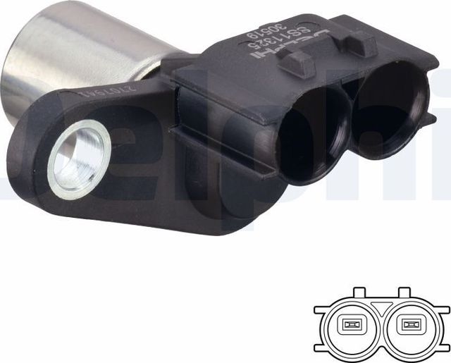 Датчик положения коленвала Delphi для Toyota Ipsum II (M20) 2001-2005. Артикул SS11325