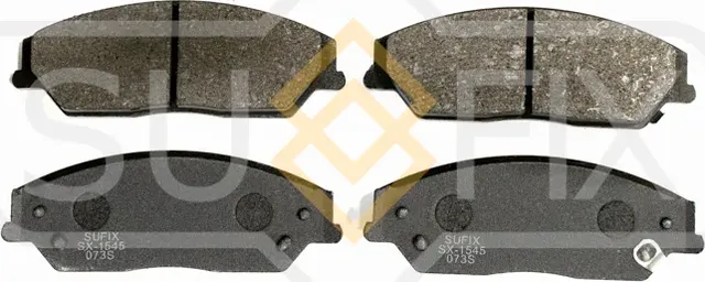 Колодки тормозные передние (Sufix). Артикул SX1545