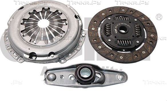 Сцепление (комплект) (в сборе) Vika для Skoda Fabia I 2006-2007. Артикул 11411360101