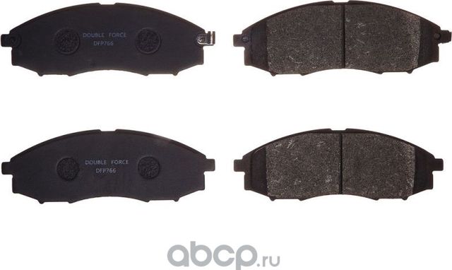 Колодки тормозные (Double Force) Double Force. Артикул DFP766