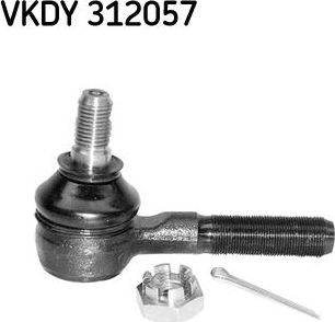Наконечник рулевой тяги SKF. Артикул VKDY 312057