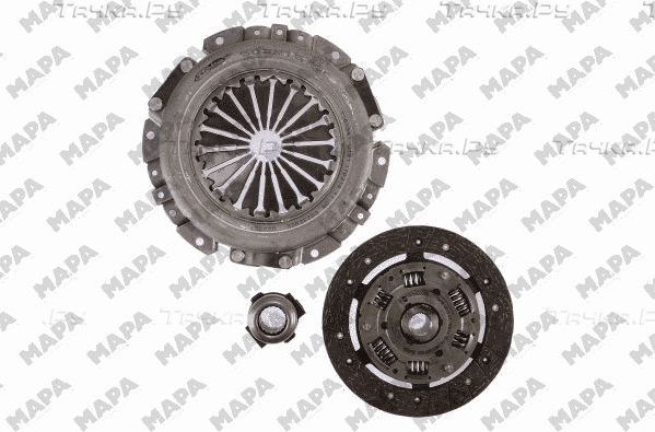 Сцепление (комплект) Mapa для Renault Scenic II 1999-2003. Артикул 004215100