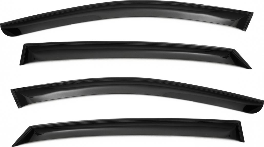 Дефлекторы REIN для окон (накладной скотч 3М) (4 шт.) Chery Tiggo 2 2016-2020. Артикул REINWV962