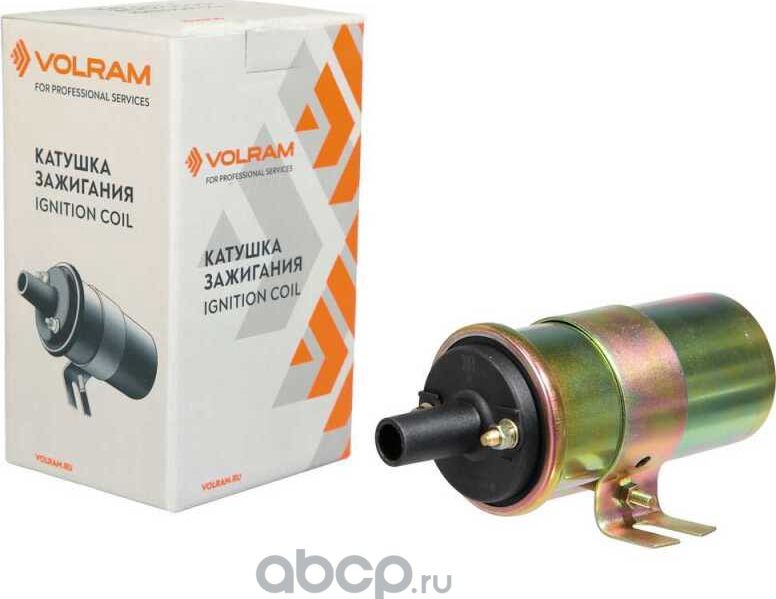 КАТУШКА ЗАЖИГАНИЯ (27.3705) ДЛЯ А/М ВАЗ 2108-21099, NIVA БСЗ (VOLRAM) VR25112. Артикул VR25112