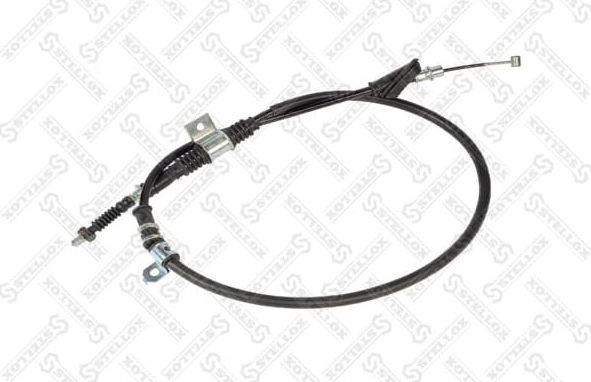 Трос ручника (тросик ручного тормоза) Stellox задний правый для Hyundai Lantra II 1995-2000. Артикул 29-96077-SX