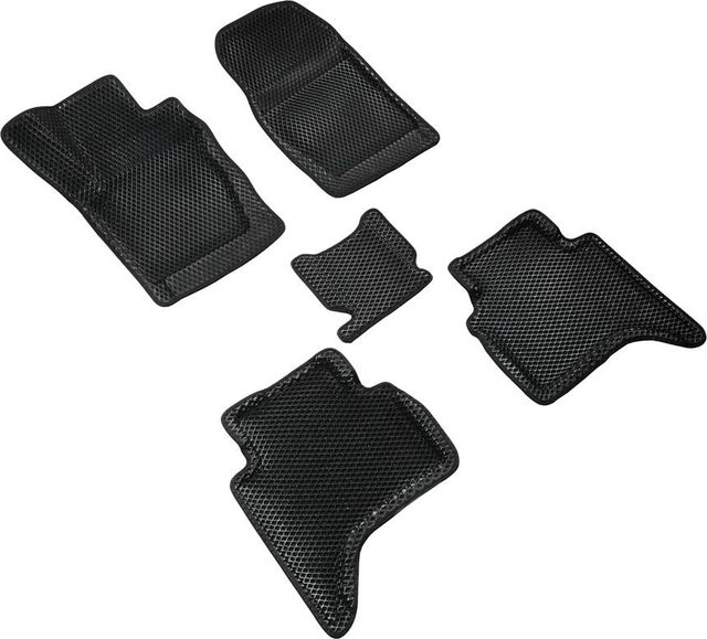 Коврики Seintex 3D EVA ромб для салона Tank 300 2021-2026 ЧЕРНЫЕ. Артикул 99578