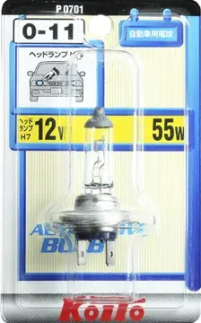 ЛАМПА ГОЛОВНОГО СВЕТА H7 12V 55W (Koito). Артикул P0701