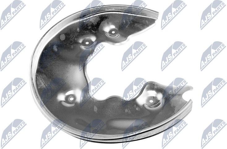 Кожух (щиток) тормозного диска NTY (алюминий). Артикул HTO-AU-009