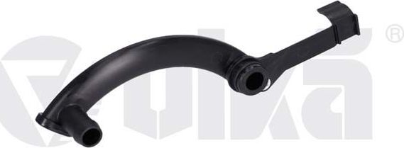 Патрубок радиатора (системы охлаждения) Vika (полимерный материал). Артикул 19747801