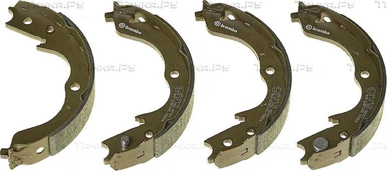 Тормозные колодки (стояночная тормозная система) Brembo задние для Subaru WRX I 2014-2026. Артикул S 61 542