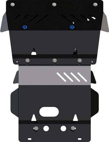 Защита Шериф (2,5 мм) для картера Lexus GX 460 2009-2016. Артикул 3016