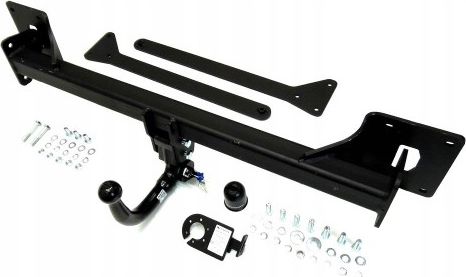 Фаркоп Steinhof для Audi A8 D4 (вкл. Quattro, вкл. long) 2010-2017. Быстросъемный крюк. Артикул A-105