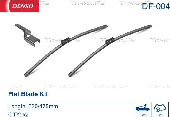 Щетки стеклоочистителя (дворники) Denso. Артикул DF-004