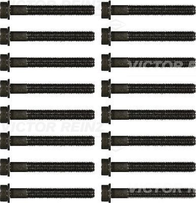 Комплект болтов ГБЦ Victor Reinz. Артикул 14-32046-02