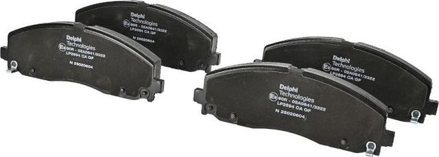 Тормозные колодки Delphi (Low-Metallic). Артикул LP2694